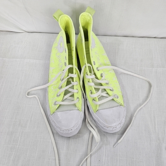 Converse “Not A Chuck” High Top Sneakers Lime Volt Green Men’s 11 Limited Edit main image 5